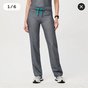 Figs Livingston scrub pants (graphite)